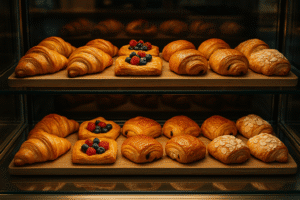Dislpay pastry bertingkat