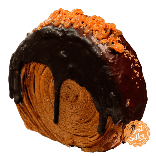 Chocolate Biscoff Crombos by Imah Kopi