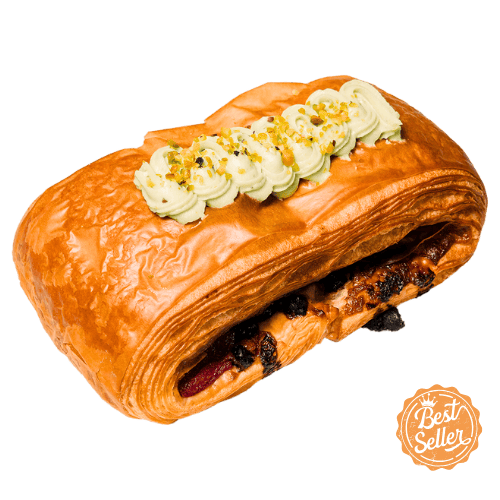 Raspberry Pistachio Imah Kopi Croissanterie