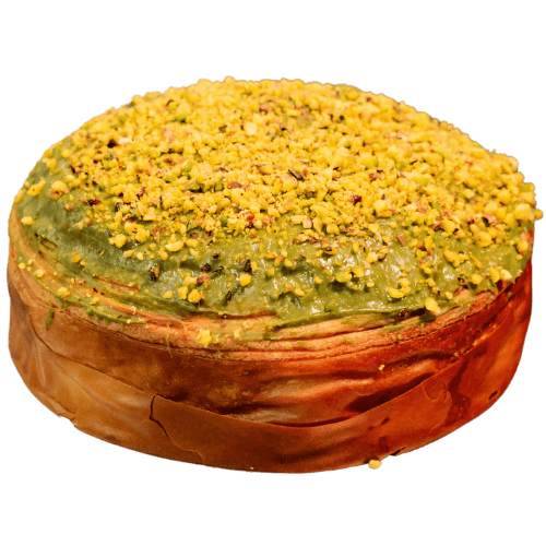 Matcha Cream Cheese Pistachio Danish by Imah Kopi
