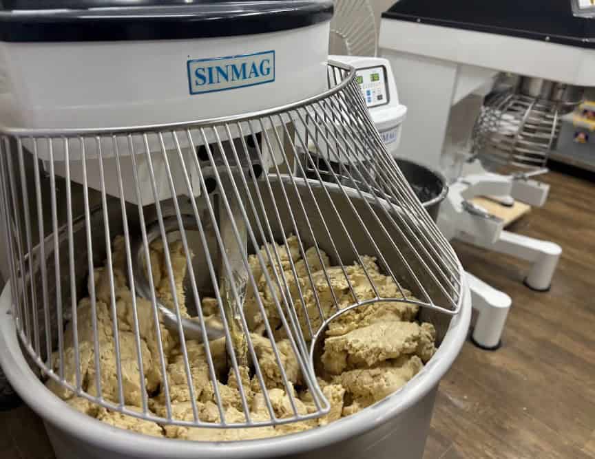 Mixing Pastry Dough