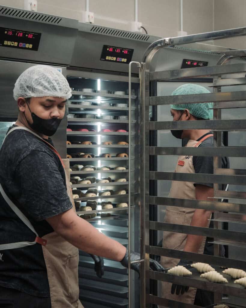 Proses Proofing Pastry