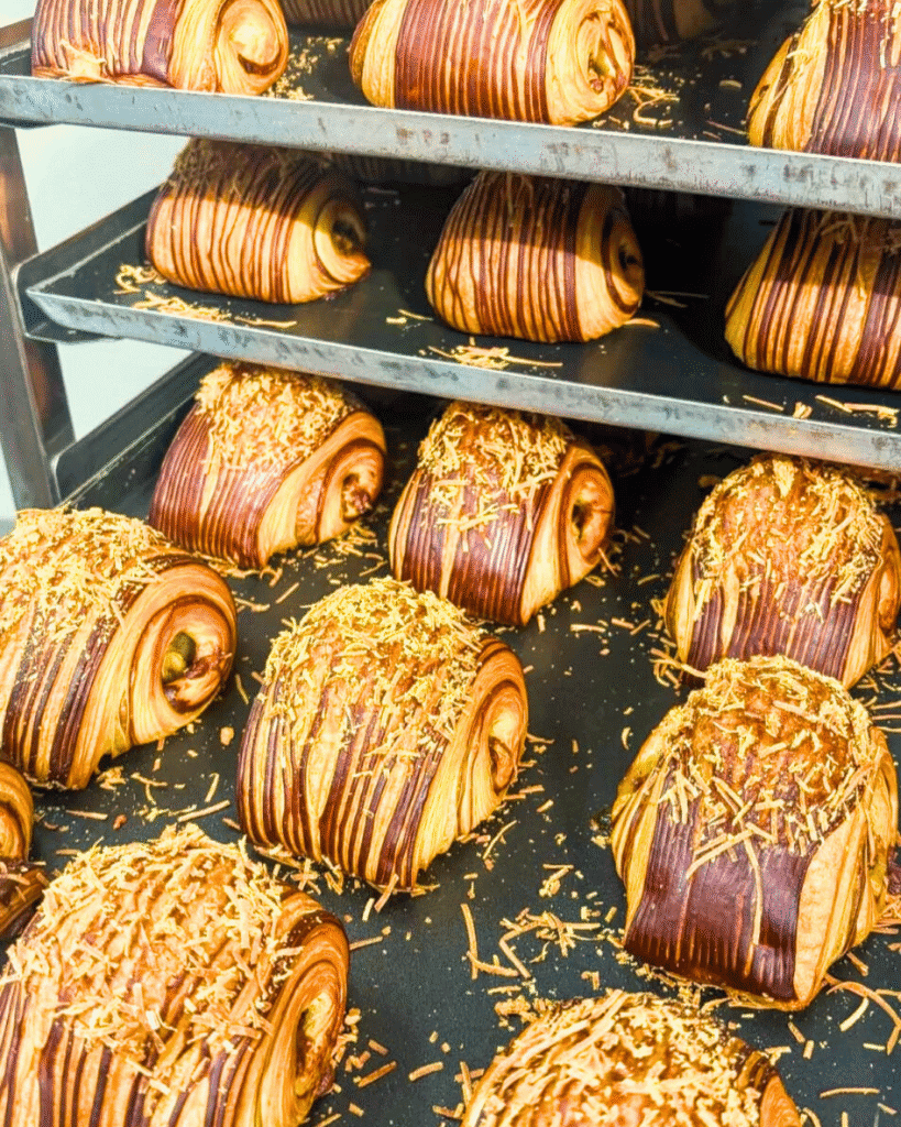 Proses Resting Banana Choco Cheese Pastry