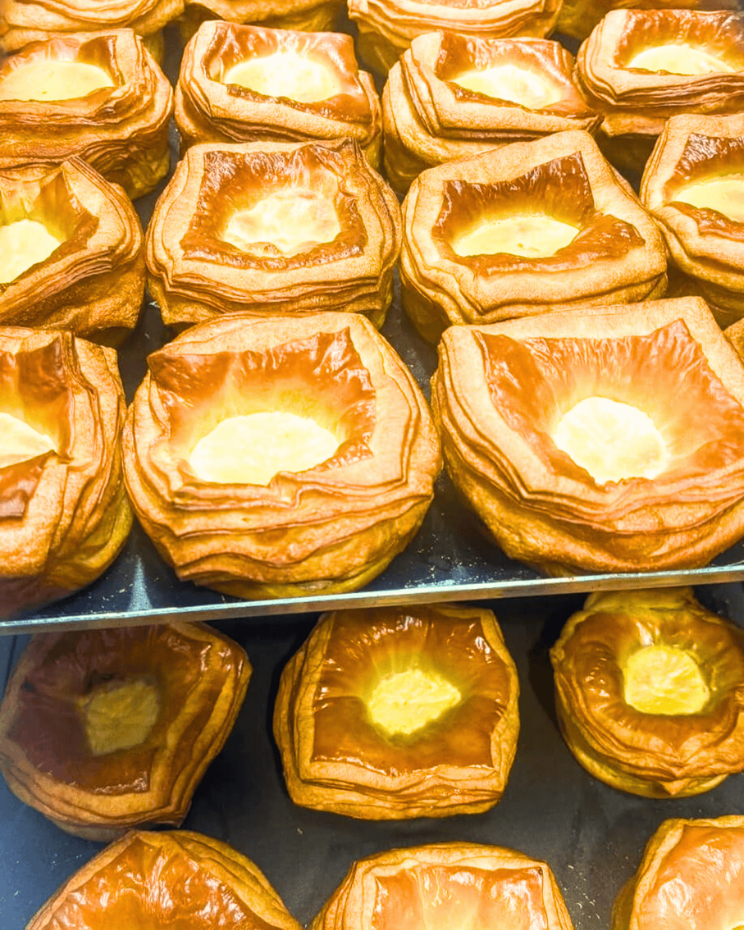 Resting Japanese Cheesecake Pastry
